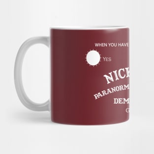 Nick Moon, Paranormal Investigator Mug